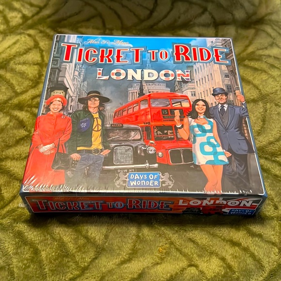 Days of Wonder Games Days Of Wonder Ticket To Ride London Board